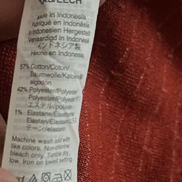 Madewell Red and White Puff Sleeve Mini Dress - Picture 7 of 7